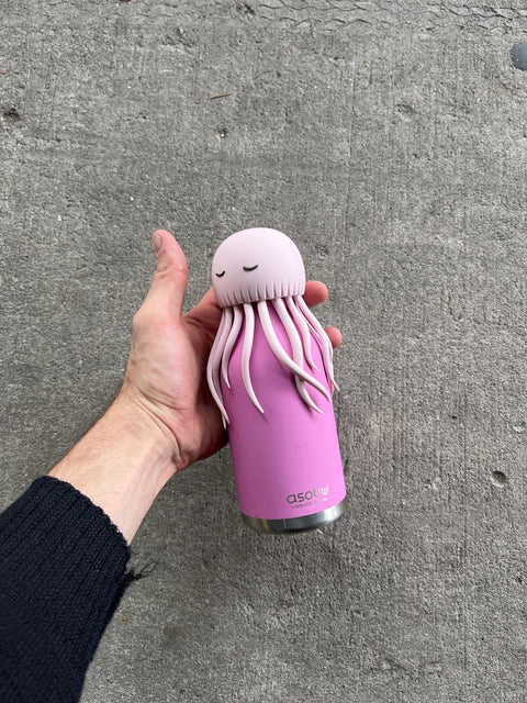 Pink Jellyfish Asobu Water Bottle