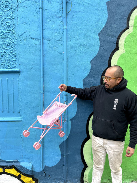 Pink "Olivia" Doll Stroller