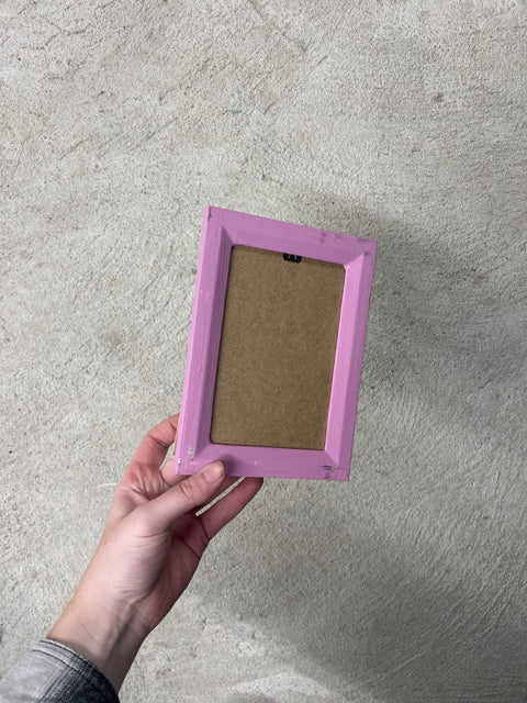 Pink Picture Frame, 6x8"