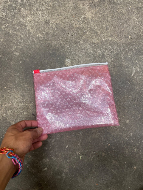 Pink Protective Bubble-Wrap Bag