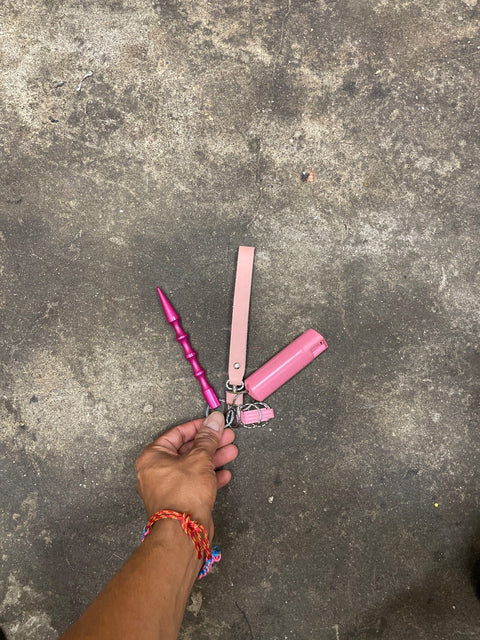 Pink Self-Defense Keychain