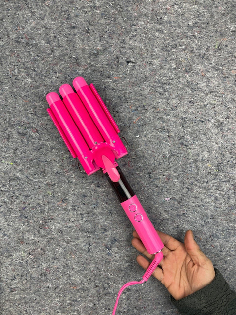 Pink Wave Curling Iron