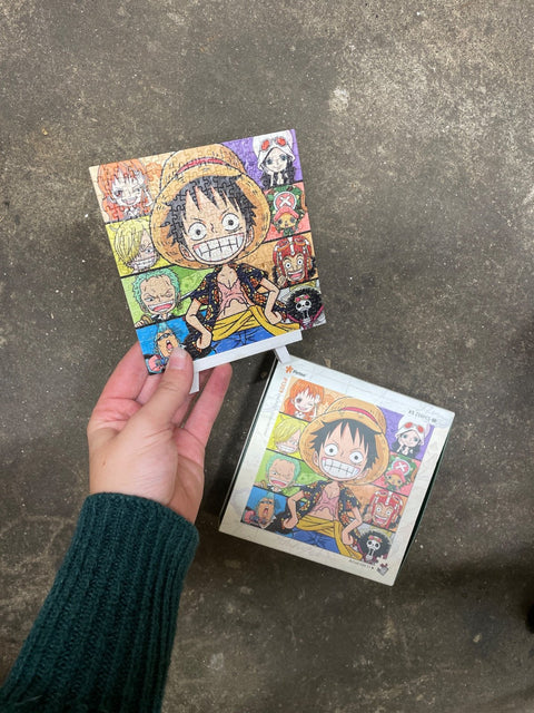 One Piece Puzzle on Easel (Glued)