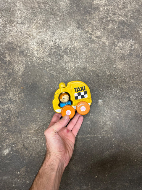 PlanToys Wooden Taxi