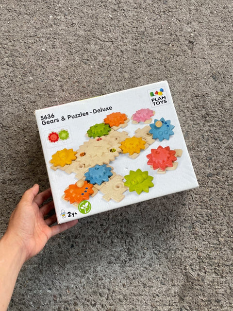 Plan Toys Gears & Puzzles