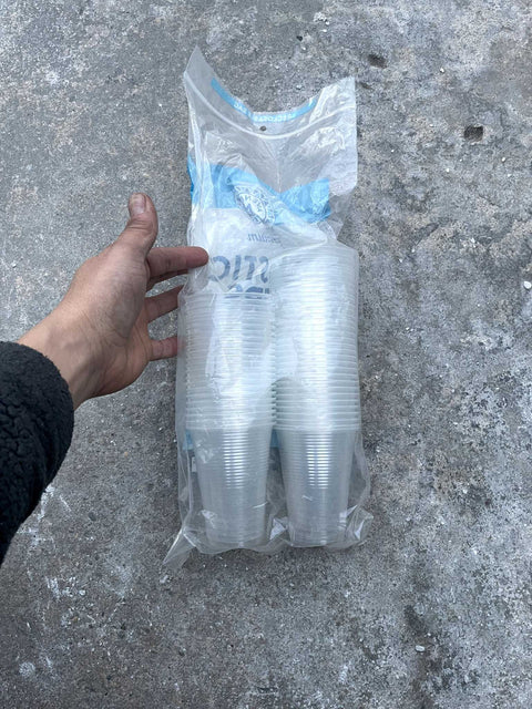 Plastic Cup Set for a Summer Party
