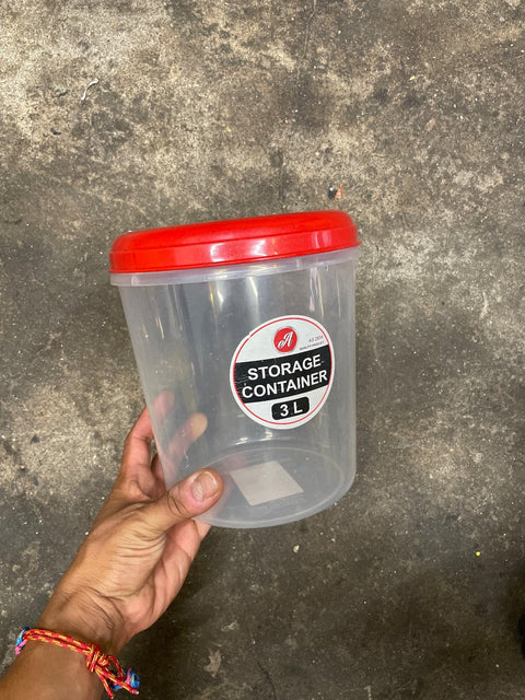 Plastic Storage Container With Lid
