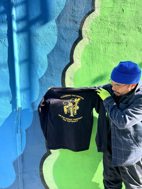 Plumbing The Depths T-Shirt, Size M (Union Made In The USA!)