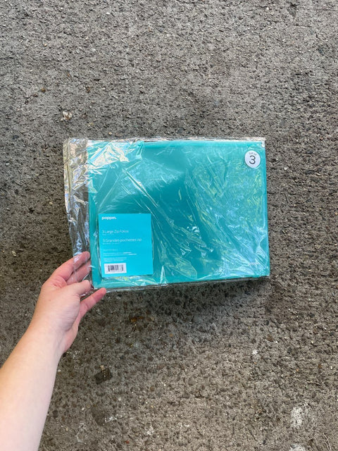 Poppin 3 Large Zip Folios