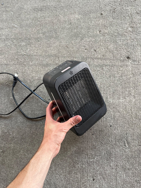Portable Black Space Heater