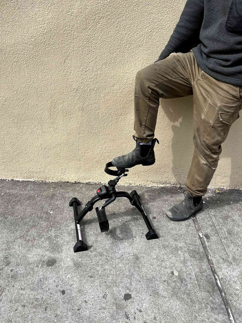 Portable Foot Pedal Exerciser