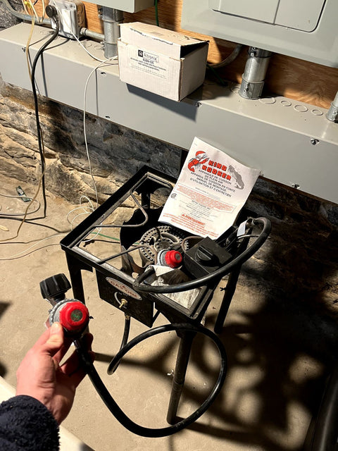 Portable Outdoor Cooker Or Crawfish Cooker