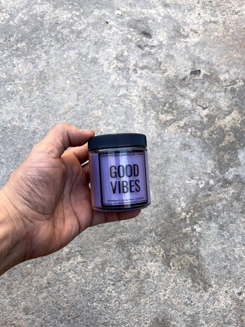 Posh Candle Co. Good Vibes