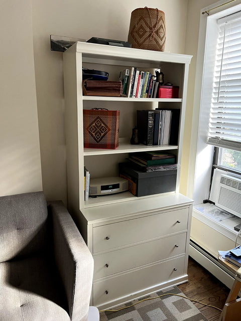 Pottery Barn Logan Bookcase, 2 Parts W36xD24xH74"