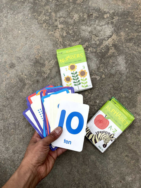 Preschool Flash Cards Set
