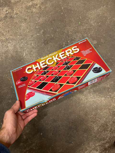 Pressman Checkers Family Classics