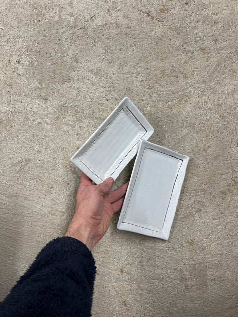 Pretty Ceramic Trays Set