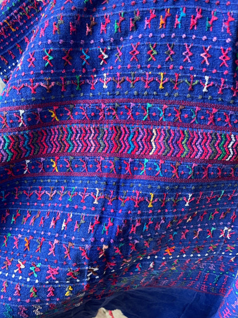 Pretty Colorful Handwoven Poncho