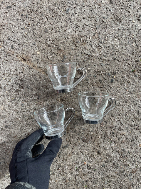 Pretty Glass Espresso Cups