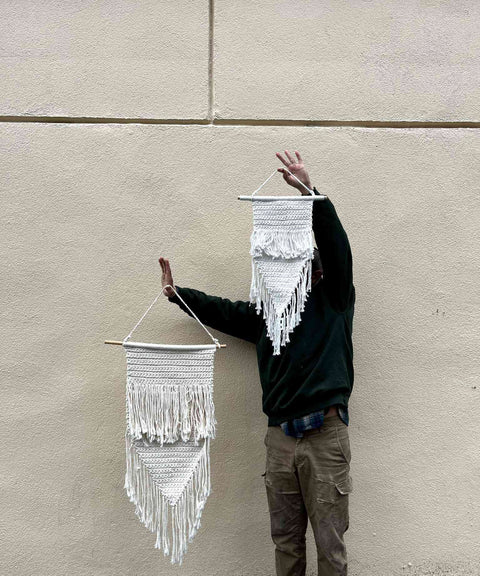 Pretty Macramé Wall Hangings Set
