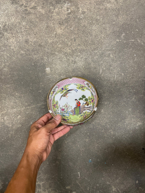 Pretty Oriental Decorative Ashtray