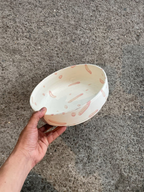 Pretty Painted Ceramic Dish
