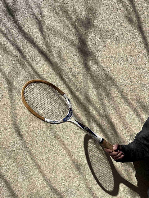 Pretty Vintage Wooden Tennis Racket