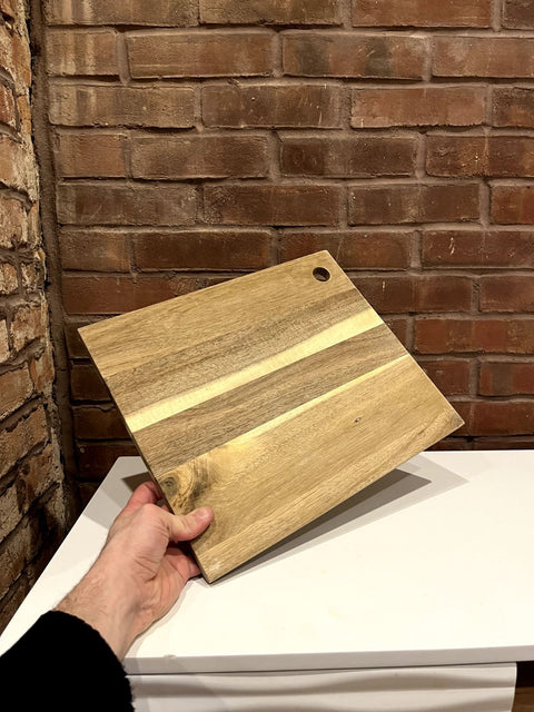 Pretty Wood Cutting Board, 12x14"