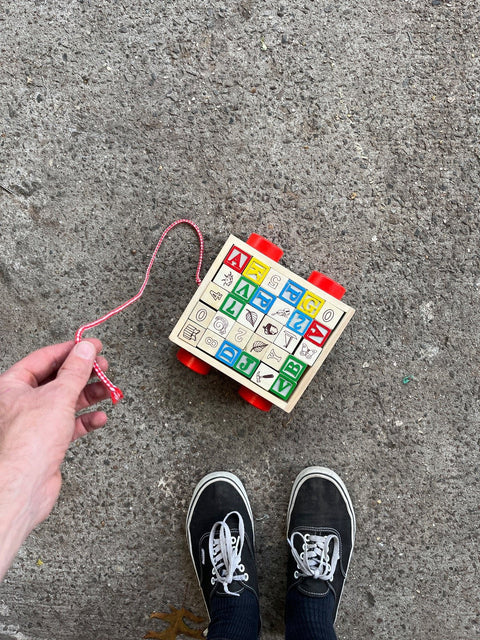 Pull Toy With ABC Blocks