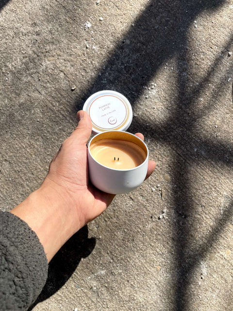 Pumpkin Latte Scented Candle