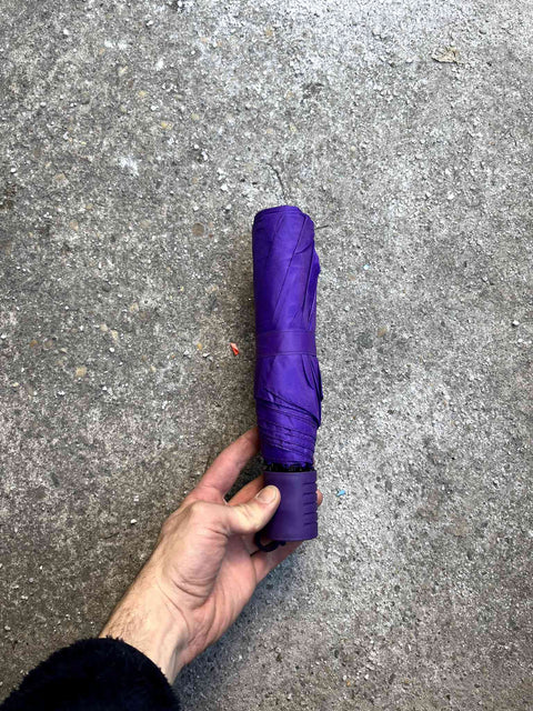 Purple Compact Umbrella