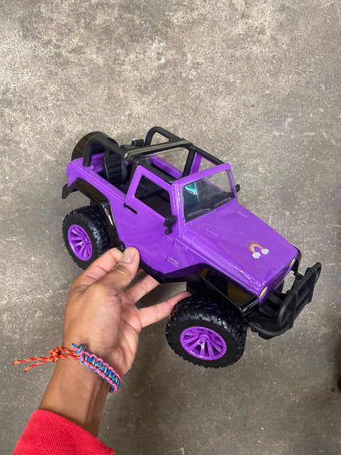 Purple Jeep Toy