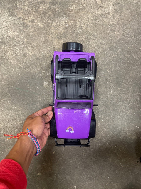 Purple Jeep Toy