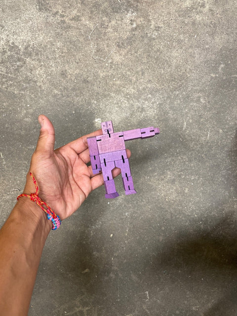 Purple Robot Toy