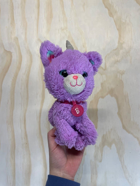 Purple Unicorn Kitty Plushie
