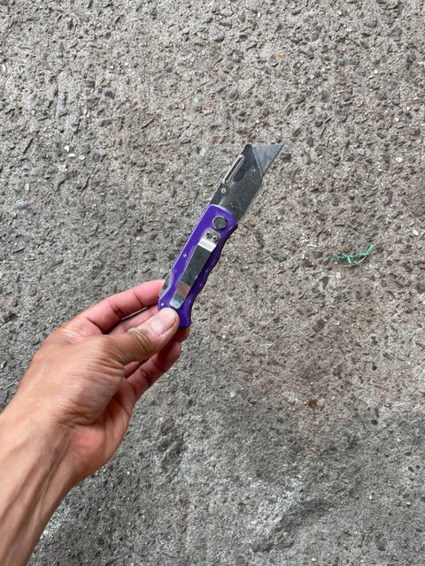 Purple Utility Knife