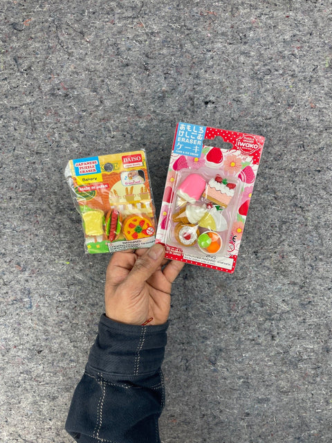 Puzzle Erasers: Bakery & Desserts