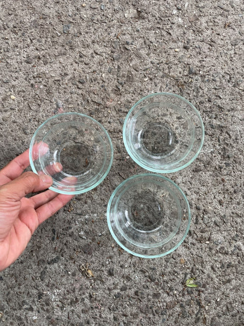 Pyrex Small Glass Bowls Set