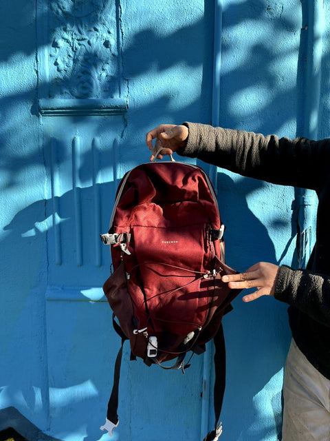 Quechua Arpenaz 30L Hiking Backpack In Red