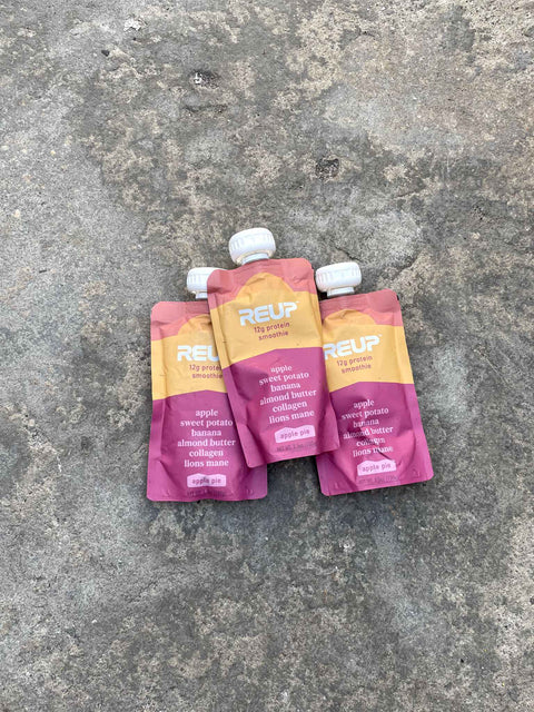 REUP Protein Smoothie Pouches, Unopened / Unexpired