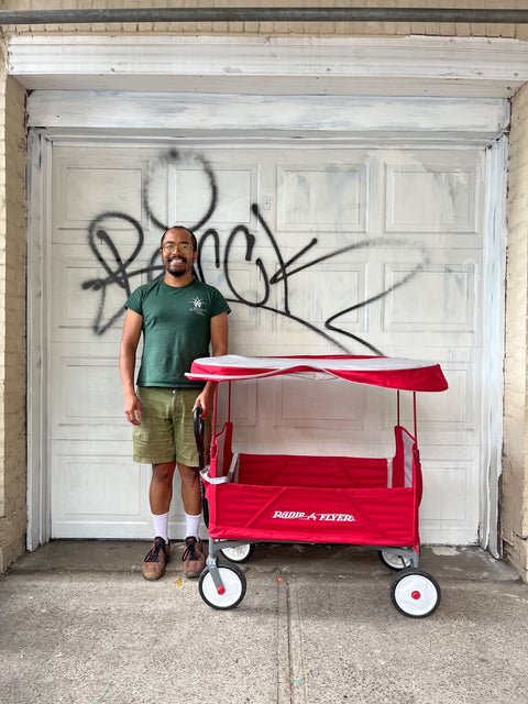 Radio Flyer Wagon With Canopy