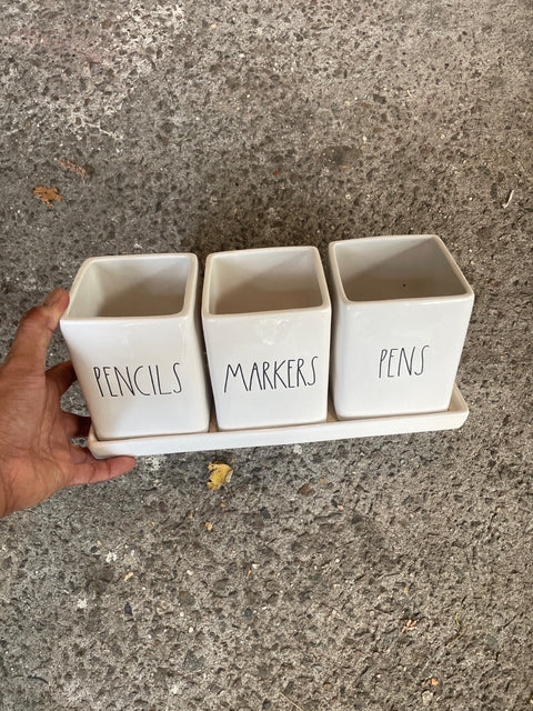 Rae Dunn Pen Holders