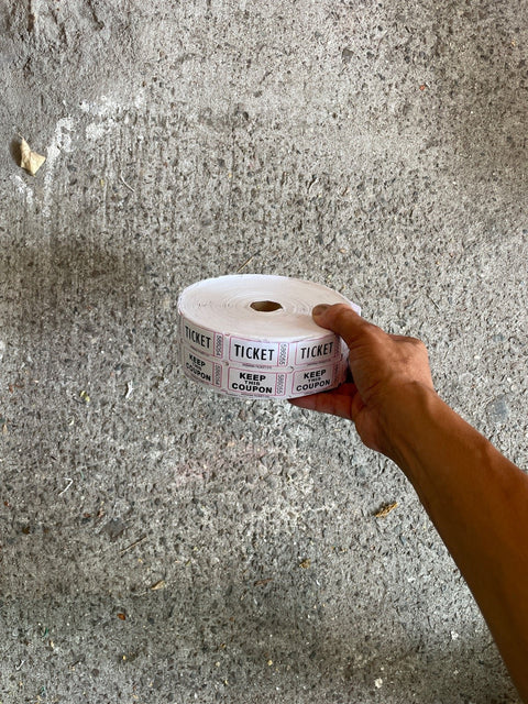 Raffle Ticket Roll