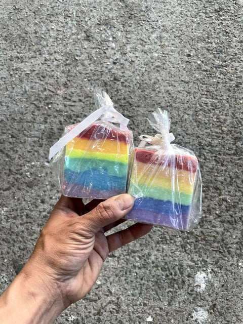 Rainbow Soap Bars