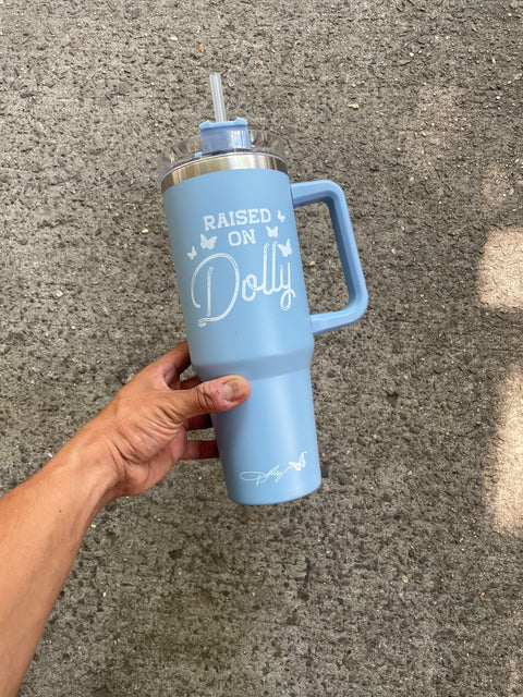 Raised On Dolly Stanley-esque Tumbler