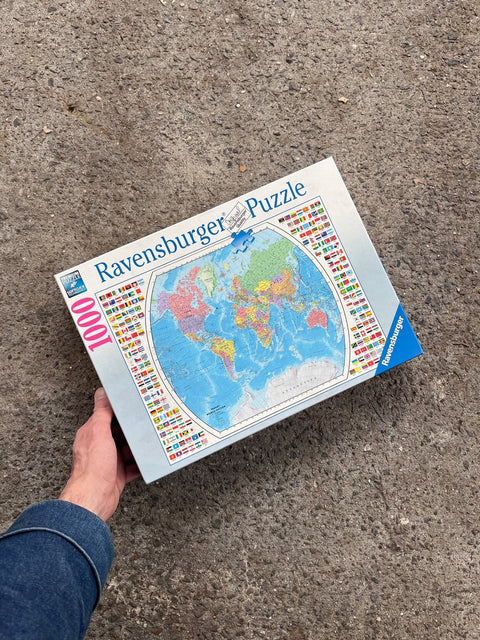 Ravensburger World Map Puzzle, 1000 Pieces