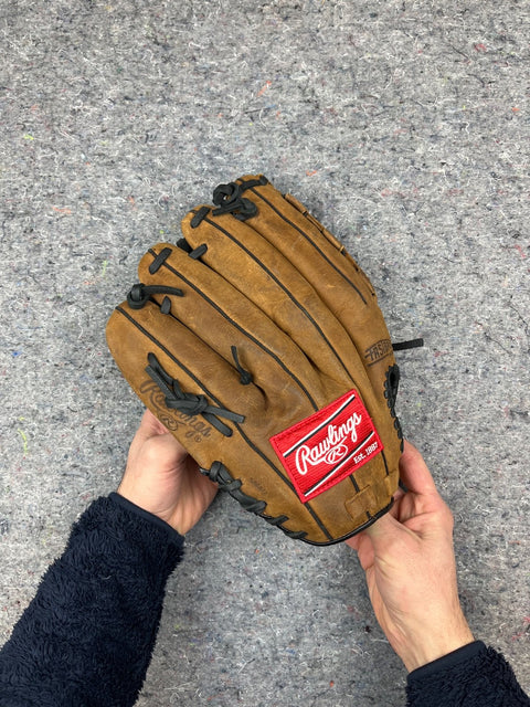 Rawlings Sandlot Series Leather Baseball/Softball Glove, 12 1/2" Right Handed