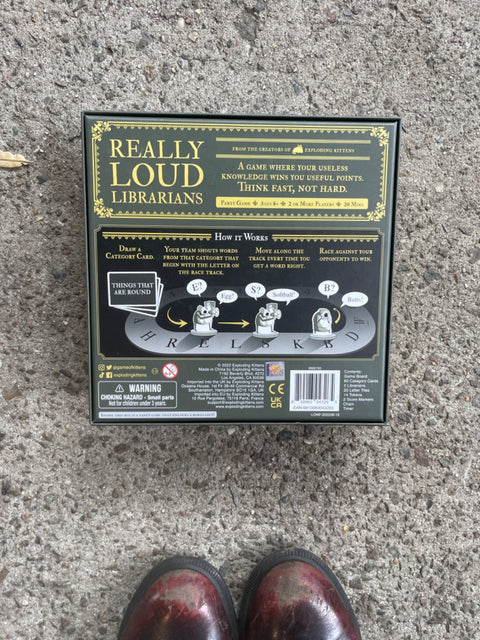 Really Loud Librarians Board Game