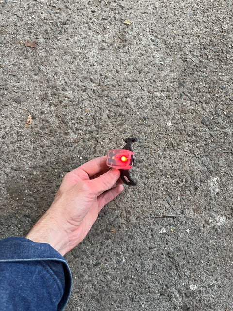 Rechargeable Bike Light For Safety