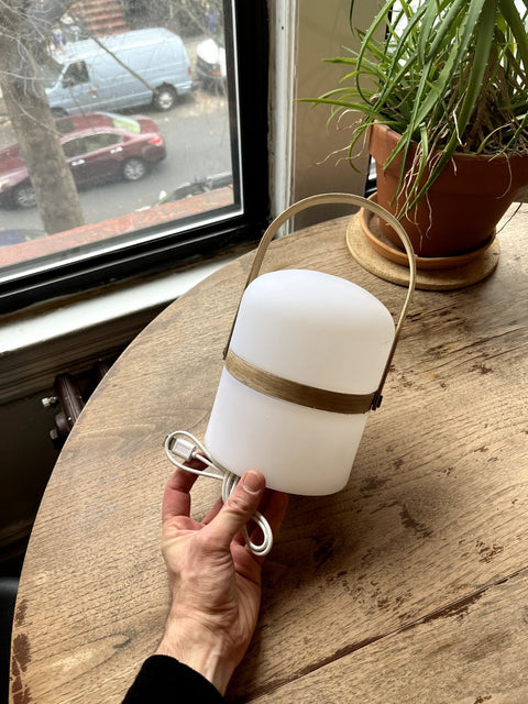 Rechargeable Cordless Outdoor Table Lamp From Zara Home